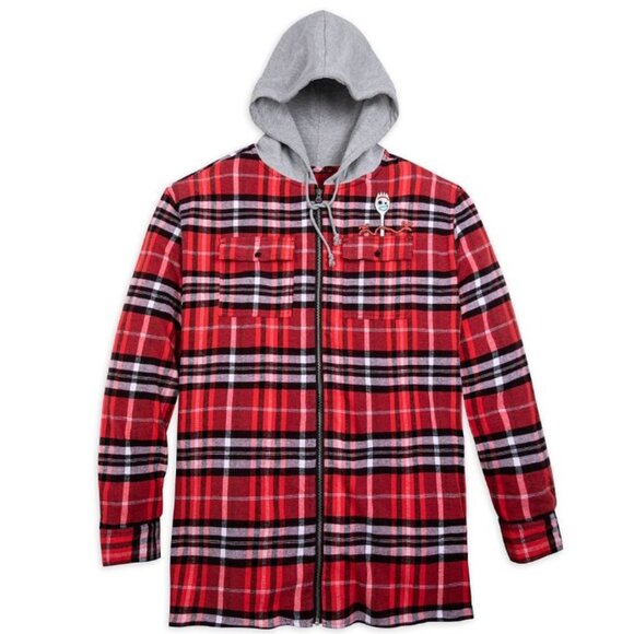 Disney Forky plaid cotton hoodie Unisex - Picture 2 of 12